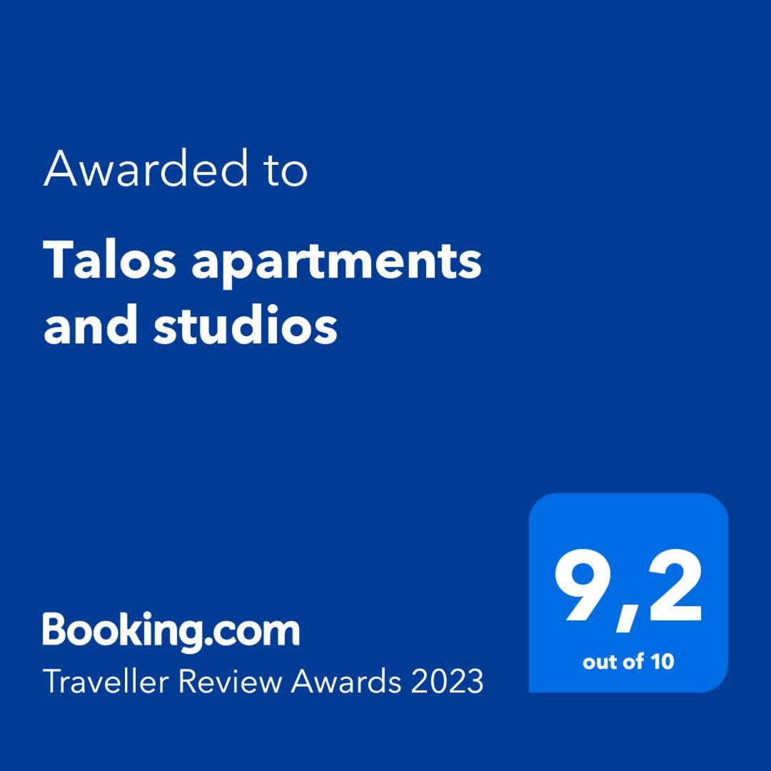 Talos apartments&studios Heraclión Exterior foto